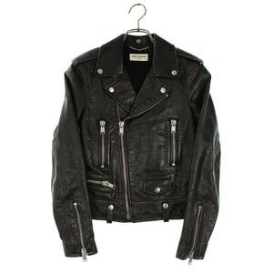 Saint Laurent Paris 483159 Y5rd2 Back Print Vintage Processing Rider Scuff